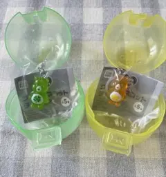 ケアベア　クリアマスコットチャーム　セット