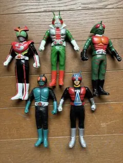 鉄人28号 ソフビ人形 仮面ライダー ミニフィギュア セット - メルカリ