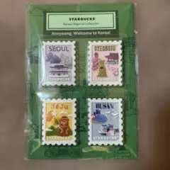 新品　未使用　韓国限定　スターバックス　スタバ　マグネット　ソウル　ジェジュ釜山
