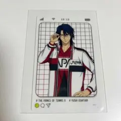 テニスの王子様　theキャラ コレクションカード　不二周助 新テニスの王子様 THEキャラSHOP Face Collection 不二周助 - メルカリ