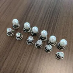 パールとクリスタルのヘアアクセサリーセット