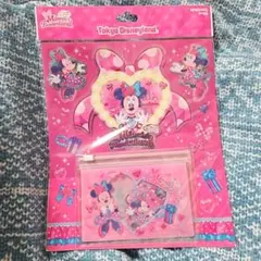 ディズニーランド ミニー パルパルーザ ミニパル ステッカー ケース付き