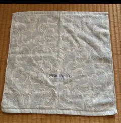 WEDGWOOD タオルハンカチ　ライトブルー　西川