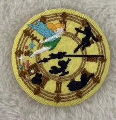 ティンカーベル 刺繍缶バッジ