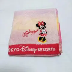 【新品 未使用】Disney ミニーのミニタオル