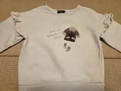 BeBe フリル付きトレーナー 110