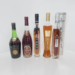 み*き様 未開栓 CAMUS カミュ ブランデー コニャック 5本セットのサムネイル