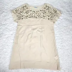 極美品✨️ ホコモモラ 刺繍 花柄 ワンピース インナー 大きい サイズ 春 夏