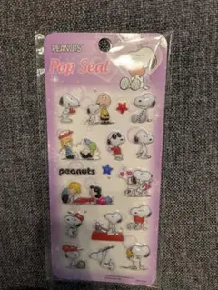 PEANUTS スヌーピー ポップシール 正規品