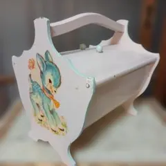 レトロ デカール 小鹿 ウォールシェルフ 小物収納 - メルカリ