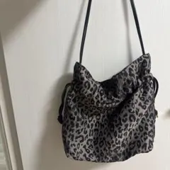 B:MING by BEAMS ヒョウ柄ショルダーバッグ