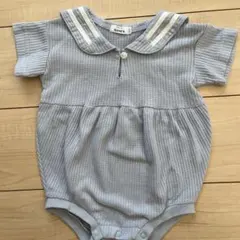 【PAIR MANON 】セーラー襟 ロンパース 80cmのサムネイル