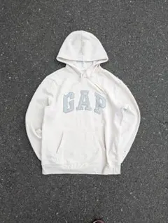 m*a様 00s oldgap アイボリー ロゴドン フーディー シティボーイ