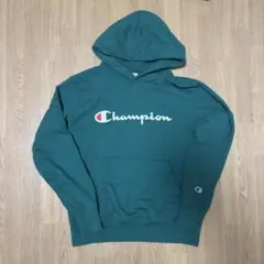 チャンピオン パーカー 緑 グリーン M