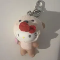 sanrio ハローキティ ぬいぐるみキーホルダー ちびっとものサムネイル