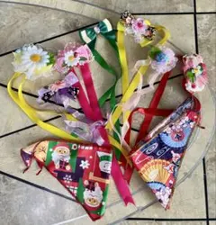 ペット用カラフルアクセサリーセット