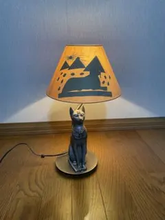 レトロ ヴィンテージ 猫のダヤン ルームランプ タシルの街角 わちふぃ