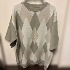 Anchor Smith アーガイル柄 ニット Mサイズのサムネイル
