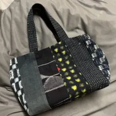 ハンドバック ハンドメイド パッチワーク キルティング バッグ 布 手作り
