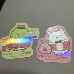 すみっコぐらし　コメダ珈琲　シール