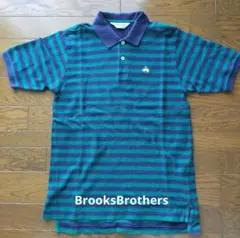 Brooks Brothers 半袖ポロシャツ ボーダー