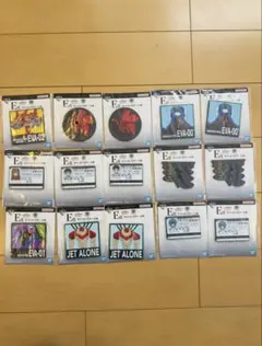 一番くじ エヴァンゲリオン ラバーコースター セット