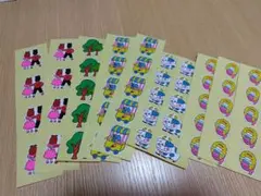 平成レトロ 子供向けキャラクターシールセット - メルカリ