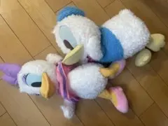 ドナルドダックとデイジーダック ぬいぐるみセット