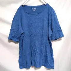L.L.Bean★XLサイズ ブルー 半袖Tシャツ シンプル 無地 春夏のサムネイル