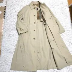 極美品 BURBERRY ステンカラーコート ベルト マキシ丈 130.5cm