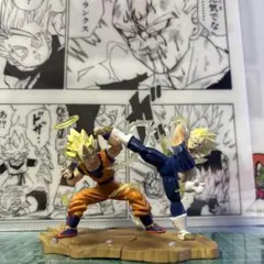 スーパーサイヤ人悟空VSスーパーサイヤ人ベジータ