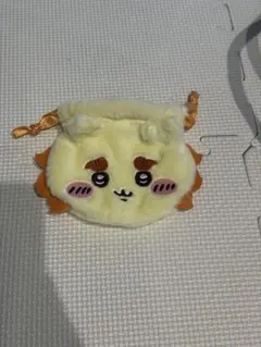 ちいかわ おかお巾着 ポーチ シーサー