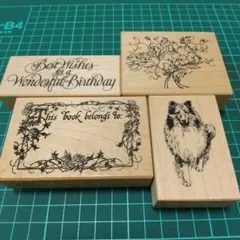 海外 輸入 スタンプ はんこ セット まとめ売り