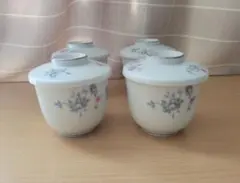 サンゴートーキ 茶碗蒸し 蓋付き蒸し碗 4客セット 4個セット