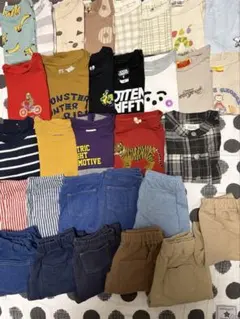 子供服 春夏用 100cm 31点 まとめ売り　ロットングラフティーキッズT有り