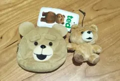 ted ぬいぐるみとキーホルダーセット テッド ぬいぐるみキーホルダー🤍の通販 by はぴ's shop｜ラクマ