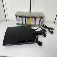 SONY PS3 CECH-2000B ソフト25本　コントローラー　セット