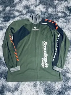 【良品】hummelヒュンメル ハイネックローリングスリーブ Lサイズ#0011のサムネイル
