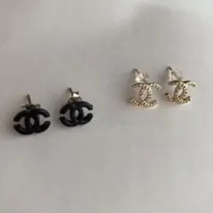 CCロゴピアス　セット
