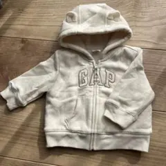 GAP フード付きパーカー クリーム色