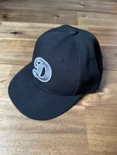ニューエラ　ドジャース Dロゴキャップ 黒
