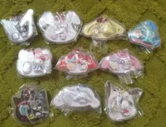 サンリオキャラクターズ　パッケージチャーム&チョコボーロ　10種コンプリート