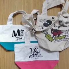 ミッキーのバッグ　3点セット