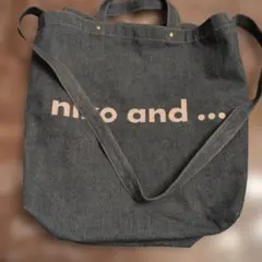 niko and ... デニムトートバッグ