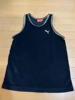 PUMA プーマ ベロア タンクトップ レオパード柄 Mのサムネイル