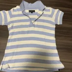 キャロウェイ　CHEV18 ストライプポロシャツ Mサイズ