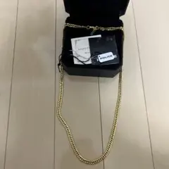POLICE チェーンネックレス 金色メッキのサムネイル