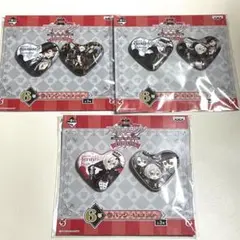 アイナナ  一番くじ　VS   ハート缶バッジ　九条天　八乙女楽　十龍之介