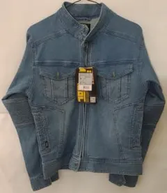 寅壱　8980-554 デニム蛇腹ジャケット　作業服　作業着のサムネイル