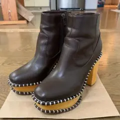 moussy  WOOD SOLE BOOTS